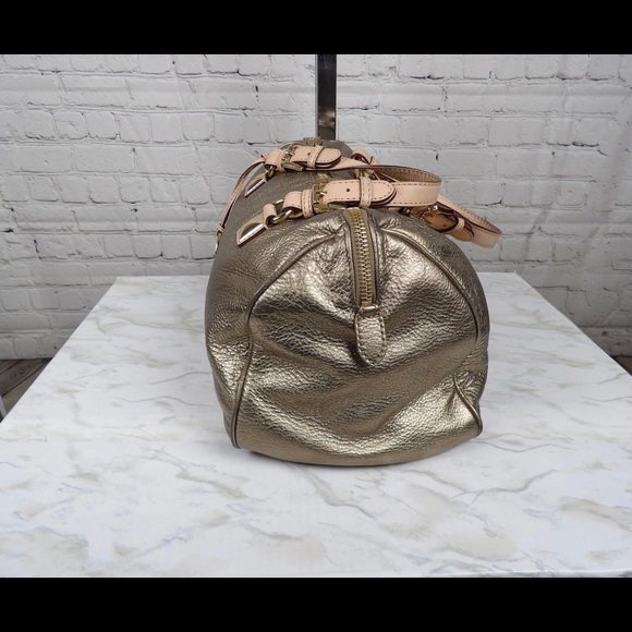 Michael Kors Gold Satchel - Picture 2 of 9